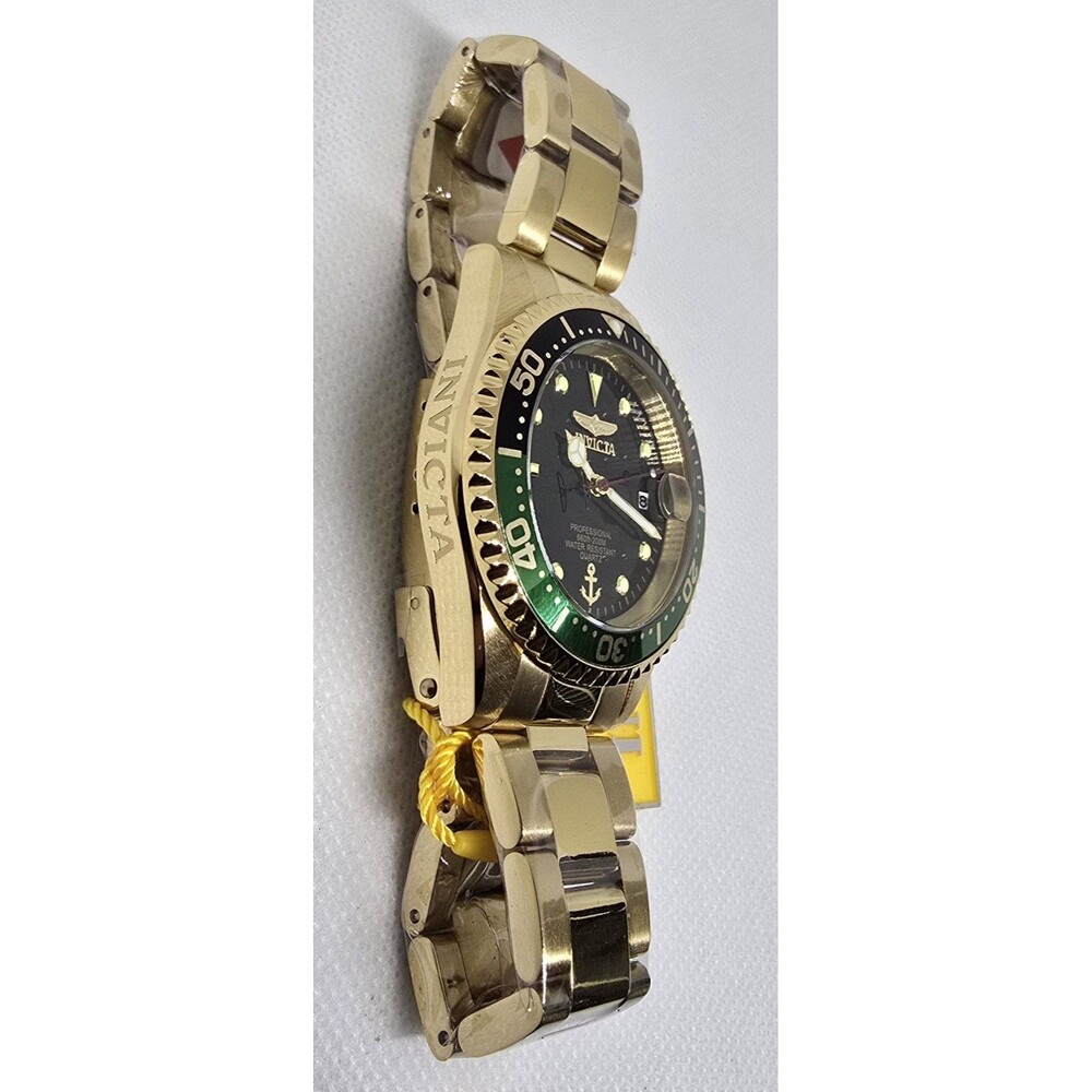 INVICTA Men's 37.5mm Stainless Steel Gold Black 50142 PC32A Quartz - Picture 3 of 7